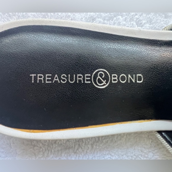 Treasure & Bond Keaton white leather mule slide loafer shoe. Women’s 7 - Picture 10 of 12